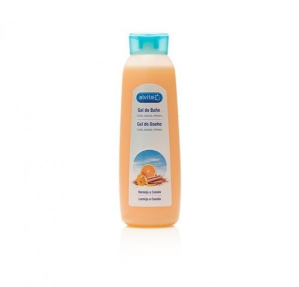 Alvita Gel De Baño Naranaja y Canela, 750 ml. - Alliance Healthcare