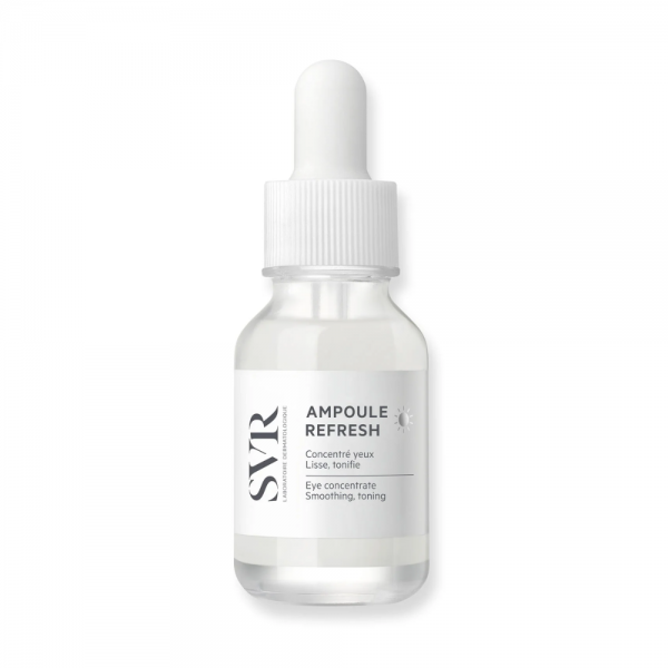 Ampoule Refresh Day Concentrado de Ojos Tonificante y Alisante, 15 ml. - SVR