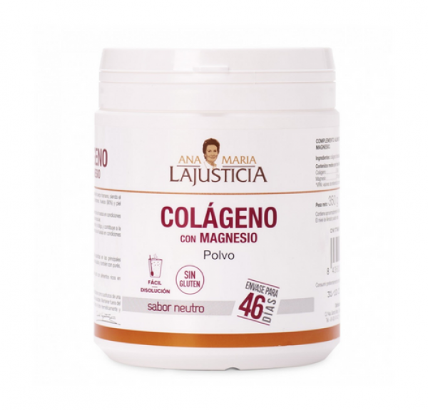 Colágeno Con Magnesio Polvo, 350 g. - Ana Maria Lajusticia