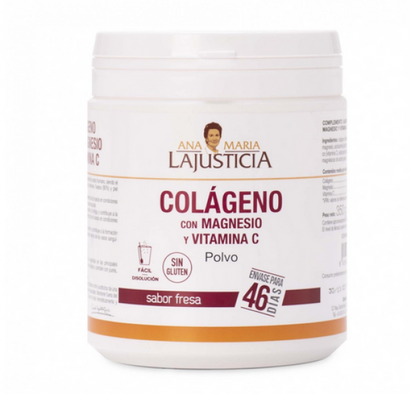 Colágeno Con Magnesio Y Vitamina C, 350 g. - Ana Maria Lajusticia