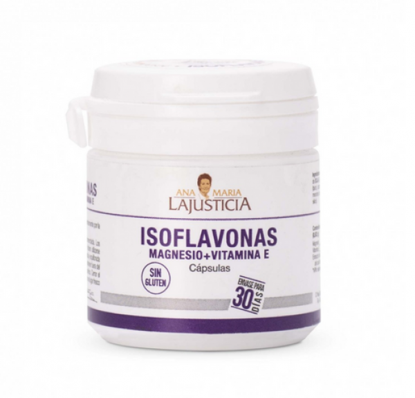 Isoflavonas Magnesio + Vitamina E, 30 Caps. - Ana Maria Lajusticia 