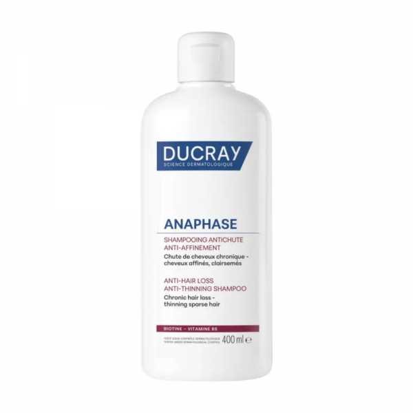 Anaphase Champú Anticaída y Antiafinamiento, 400 ml. - Ducray