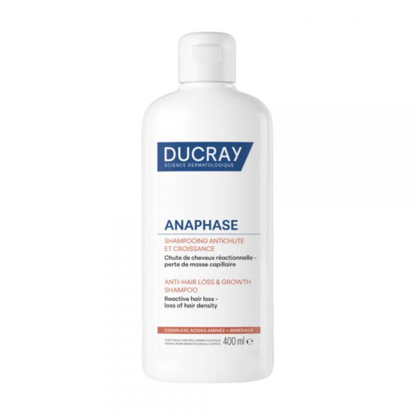 Anaphase Champú Anticaída y Crecimiento, 400 ml. - Ducray