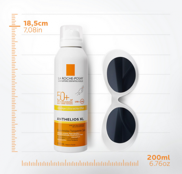 Anthelios Bruma Invisible Ultra Ligera SPF50+, 200 ml. - La Roche Posay