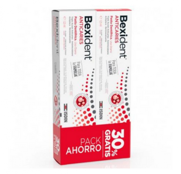 Pack Ahorro Bexident Anticaries, 125 ml. + 125 ml. - Isdin