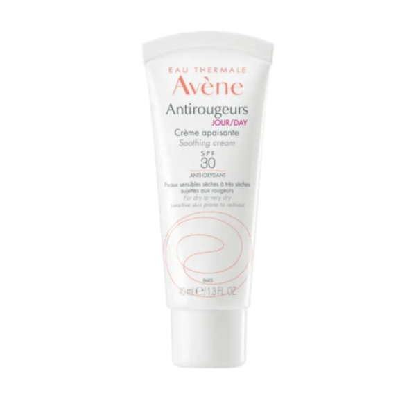 Antirojeces Día Crema Calmante SPF 30, 40 ml. - Avene