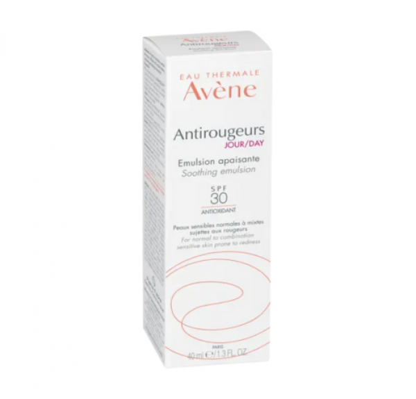 Antirojeces Día Emulsión Calmante, 40 ml. - Avene
