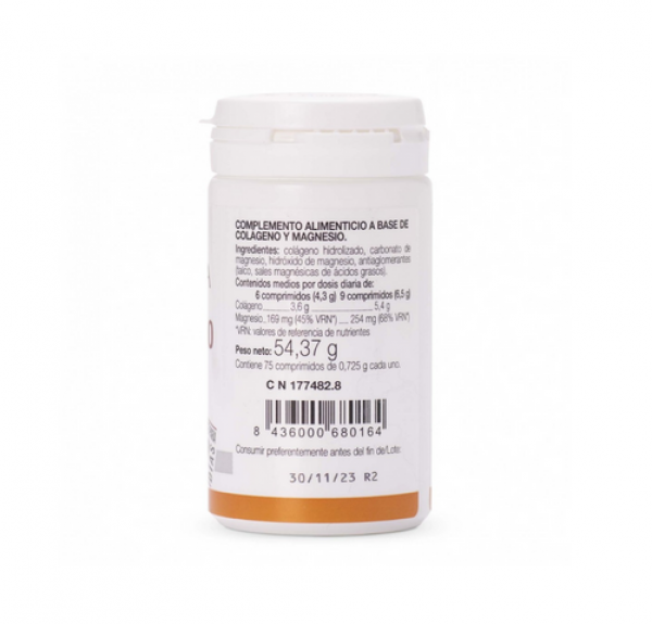 Colágeno Con Magnesio, 75 Comp. - Ana Maria La Justicia