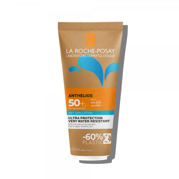 Anthelios Wet Skin Leche-Gel SP 50+, 200 ml. - La Roche Posay