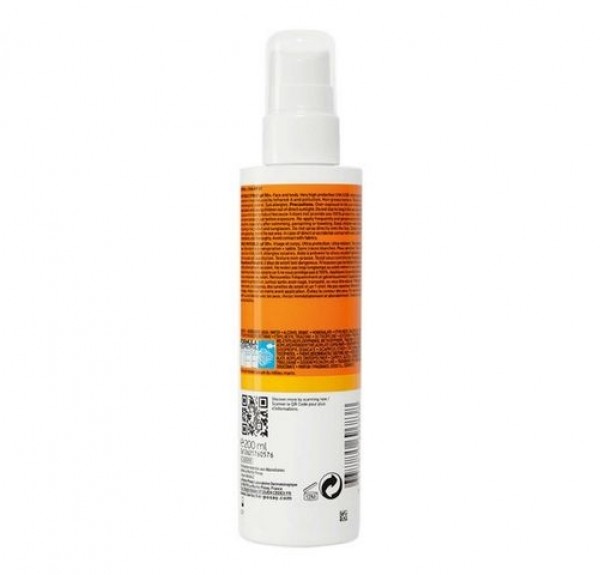 Anthelios SPF 30 Spray Invisible, 200 ml. - La Roche Posay