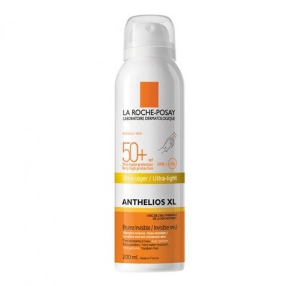 Anthelios SPF 50+ Bruma invisible Ultra Ligera, 200 ml. - La Roche Posay