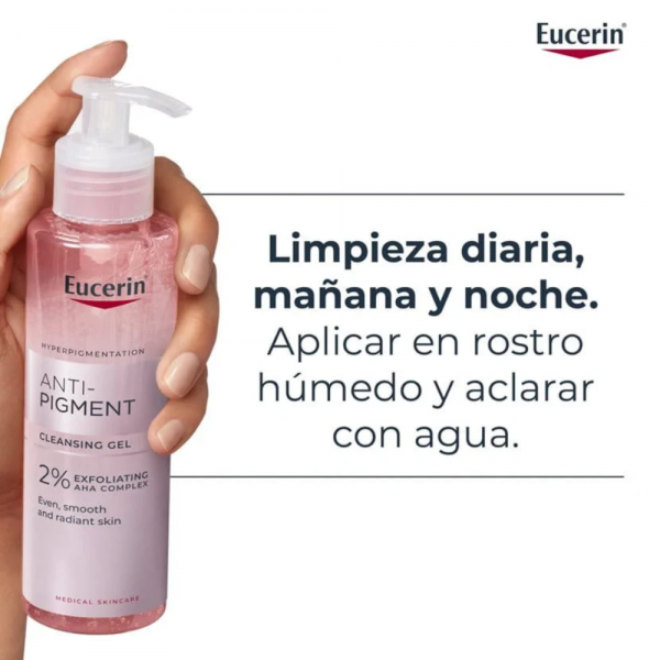 Anti-Pigment Gel Limpiador, 400 ml. - Eucerin
