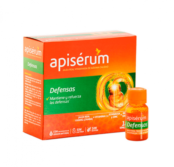 Apiserum Defensas, 18 Viales. - Perrigo