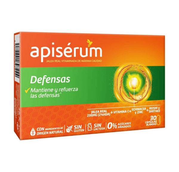 Apiserum Defensas, 30 Caps Blandas. - Perrigo