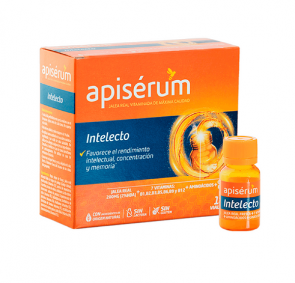 Apiserum Intelecto, 18 Viales. - Perrigo