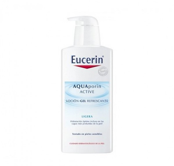 Aquaporin Active Loción-Gel Refrescante, 400 ml. - Eucerin
