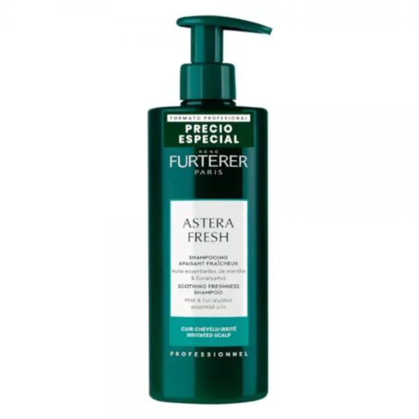 Astera Fresh Champú Calmante Frescor, 500 ml. - René Furterer