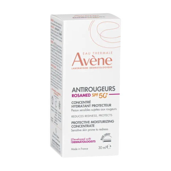 Rosamed Antirougeurs Concentrado Hidratante Protector SPF 50+, 30 ml. - Avène
