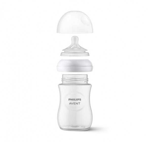 Biberon Natural Response 260ml, Tetina T3, 1m+. - Philips Avent