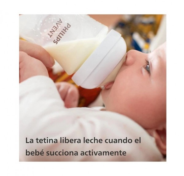 Biberon Natural Response 260ml, Tetina T3, 1m+. - Philips Avent