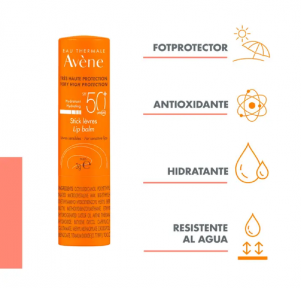 Stick Labios SPF50+ 3 g. - Avene 
