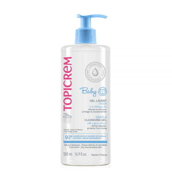 BABY Gel Limpiador 2 En 1, 500 ml. - Topicrem