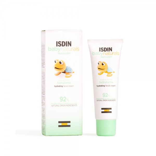 Baby Naturals Crema Facial Hidratante Diaría, 50 ml. - Isdin