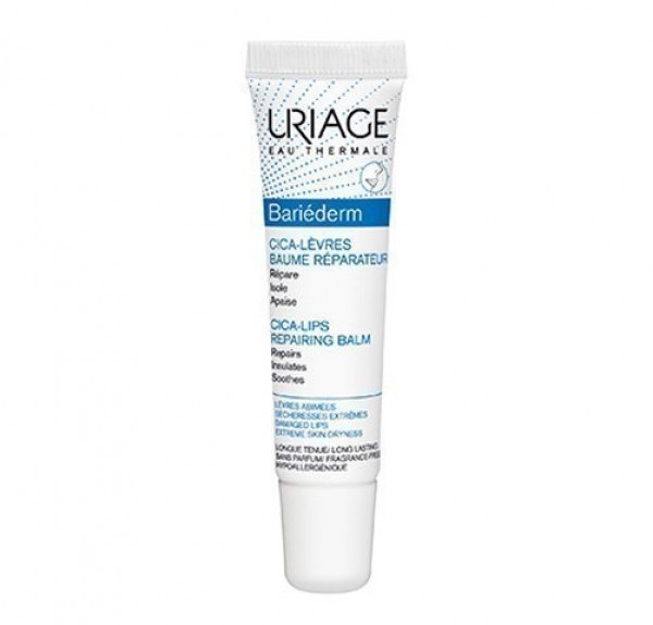 Bariéderm Aislante Y Reparador De Labios, 15 ml. - Uriage 