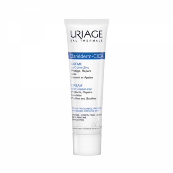 Bariéderm CICA Crema con Cu-Zn, 40 ml. - Uriage