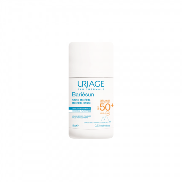 Bariésun Stick Mineral SPF50+ ¡NUEVO!, 18 g. - Uriage