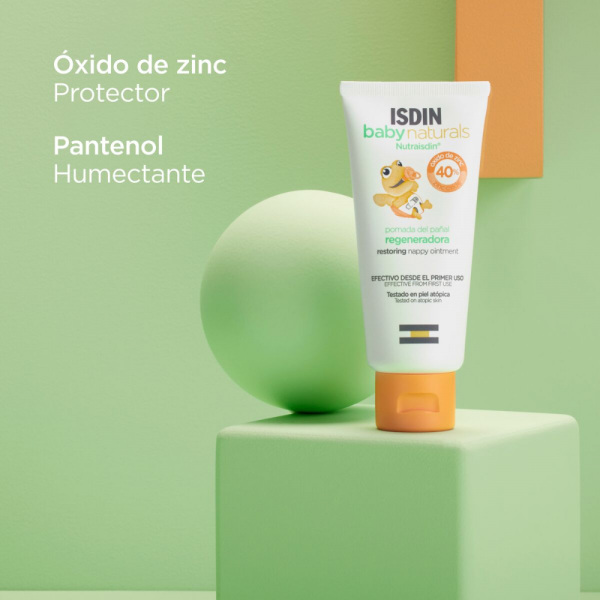 Baby Naturals Pomada del Pañal Regeneradora, 50 ml. - Isdin