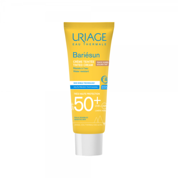Bariésun Crema SPF50+ Color Dorado, 50 ml. - Uriage