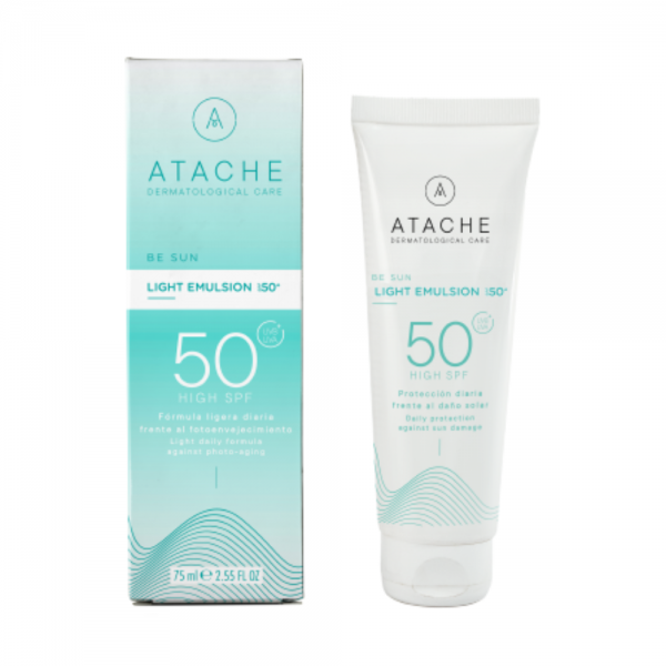 Be Sun Light Emulsión SPF 50+, 75 ml. - Atache