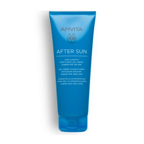 Bee Sun Safe After Sun Gel-Crema Refrescante & Calmante, 200 ml. - Apivita