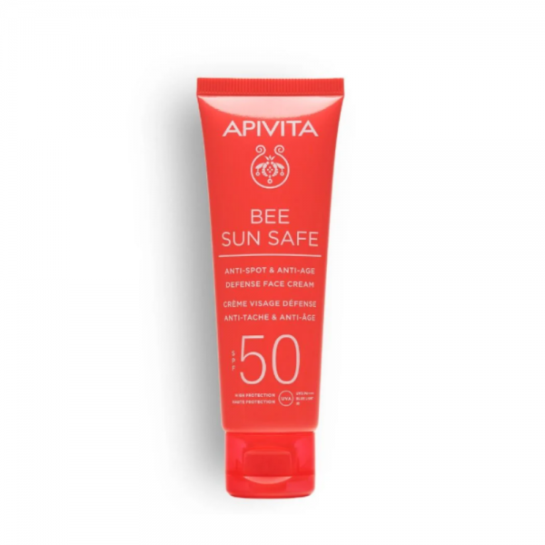 Bee Sun Safe Crema Antiedad & Antimanchas SPF50, 50 ml. - Apivita