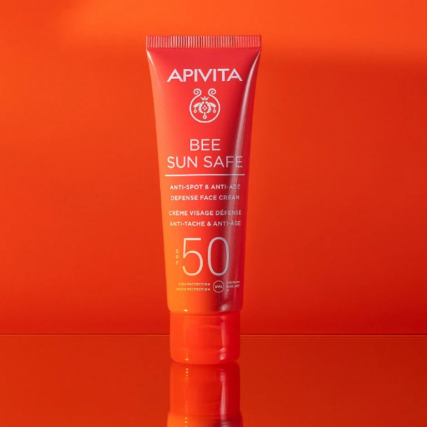 Bee Sun Safe Crema Antiedad & Antimanchas SPF50, 50 ml. - Apivita