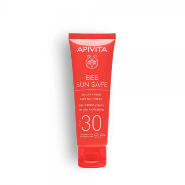 Bee Sun Safe Hydra Fresh Gel-Crema SPF30, 50 ml. - Apivita