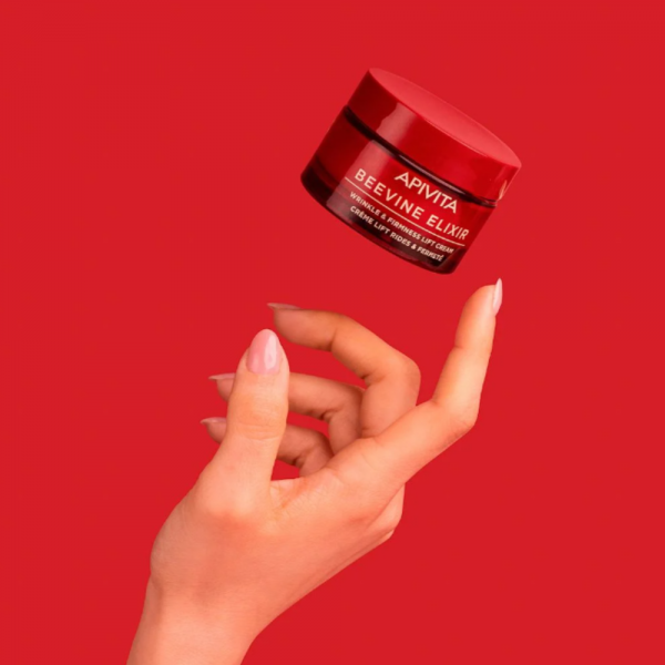 Beevine Elixir Crema Arrugas & Firmeza - Textura Ligera, 50 ml. - Apivita