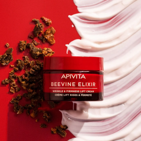 Beevine Elixir Crema Arrugas & Firmeza - Textura Rica, 50 ml. - Apivita