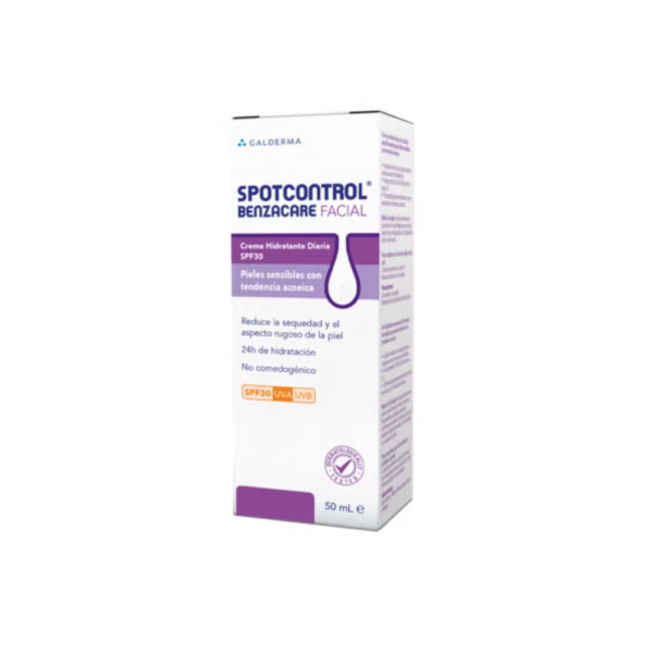 Benzacare Spotcontrol Crema Hidratante Diaria SPF 30, 50 ml. - Galderma