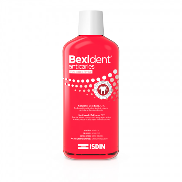 Bexident Anticaries Colutorio, 500 ml. -  Isdin