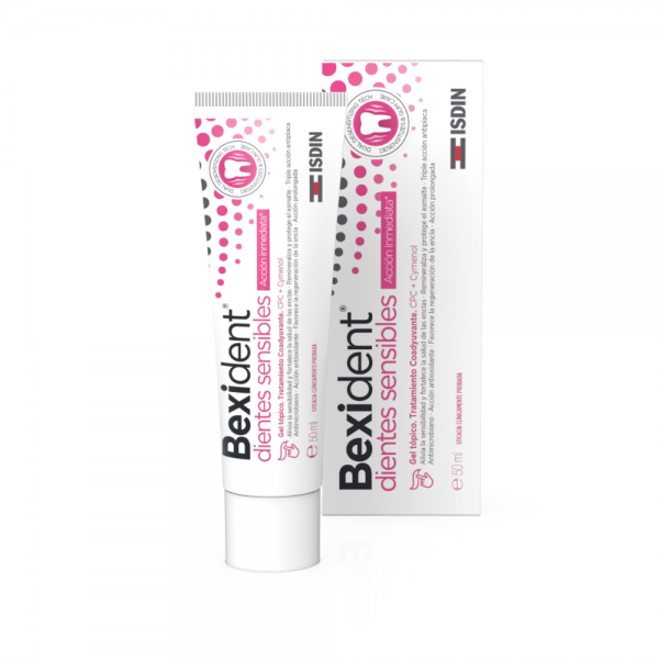 Bexident Dientes Sensibles Gel Tópico Tratamiento, 50 ml. - Isdin