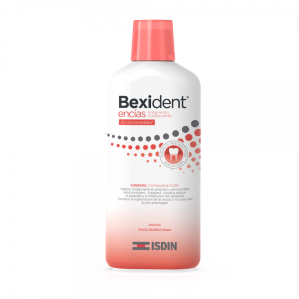 Bexident Encías Tratamiento Coadyuvante Colutorio, 500 ml. - Isdin
