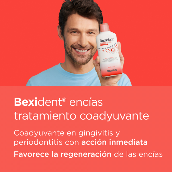 Bexident Encías Tratamiento Coadyuvante Colutorio, 500 ml. - Isdin
