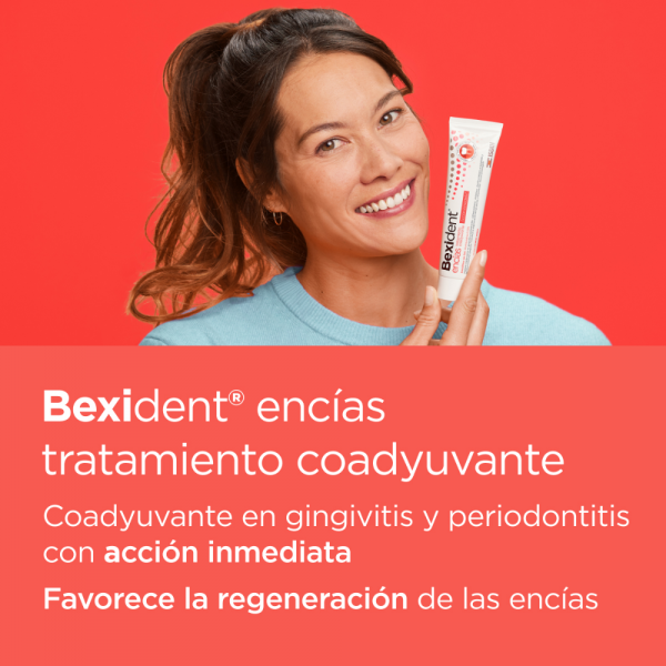 Bexident Encías Tratamiento Coadyuvante Dentrífico Gel, 75 ml. - Isdin