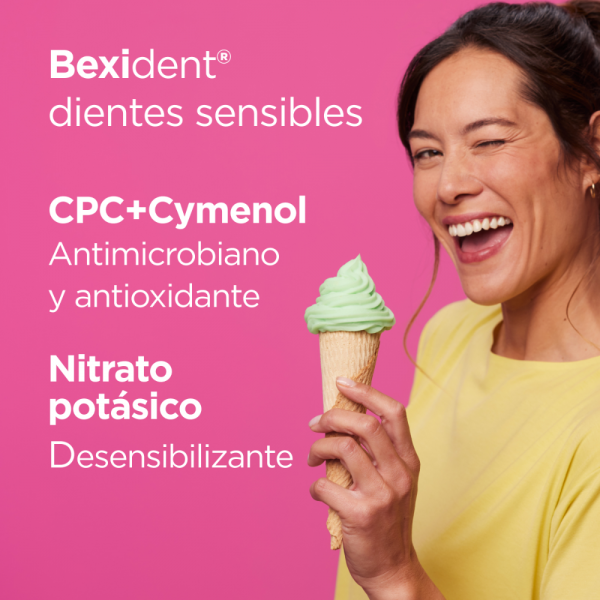 Pack Ahorro Bexident Dientes Sensibles Pasta Dentífrica, 75 ml + 75 ml. - Isdin