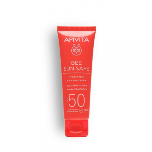 Bee Sun Safe Hydra Fresh Gel-Crema SPF50, 50 ml. - Apivita