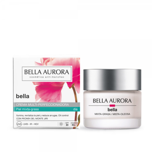 Bella Crema Multi-Perfeccionadora Día Piel Mixta-Grasa, 50 ml. - Bella Aurora