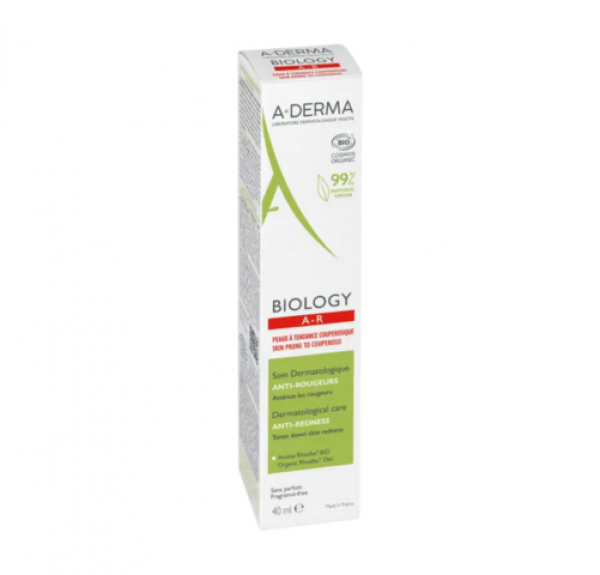 Biology AR Cuidado Antirrojeces, 40 ml.- Aderma