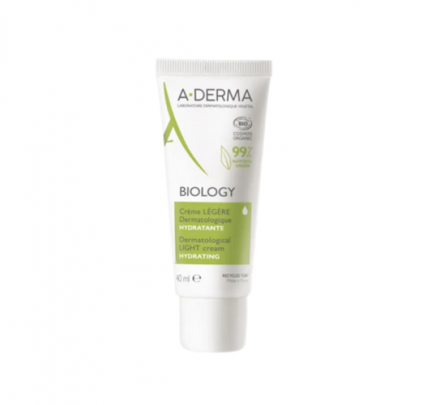 Biology Crema Hidratante Ligera, 40 ml.- Aderma